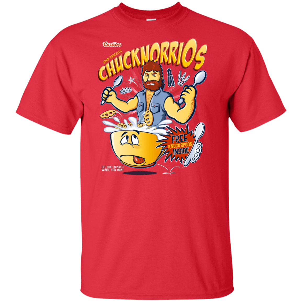 T-Shirts Red / XLT ChucknorriOs Tall T-Shirt