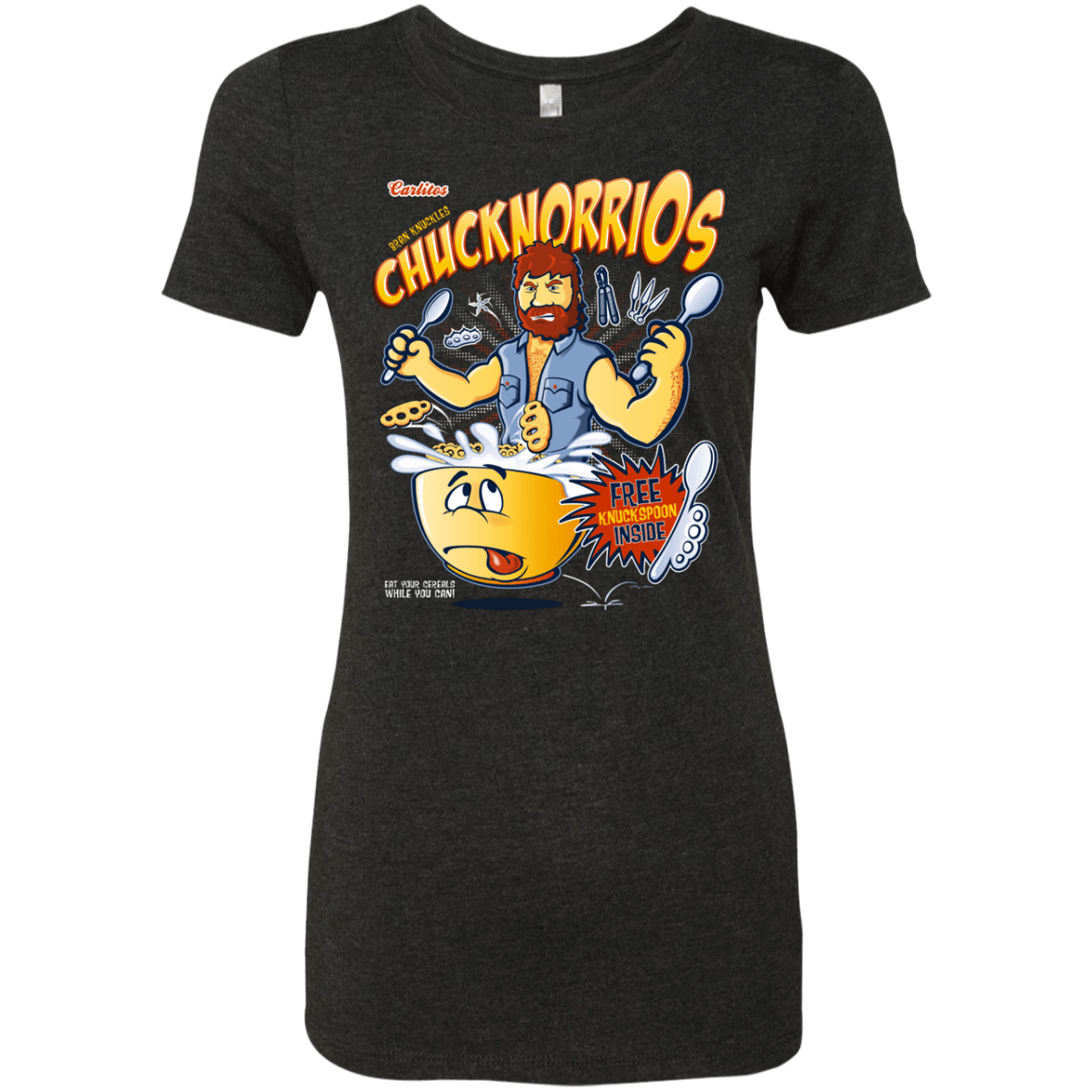 T-Shirts Vintage Black / S ChucknorriOs Women's Triblend T-Shirt