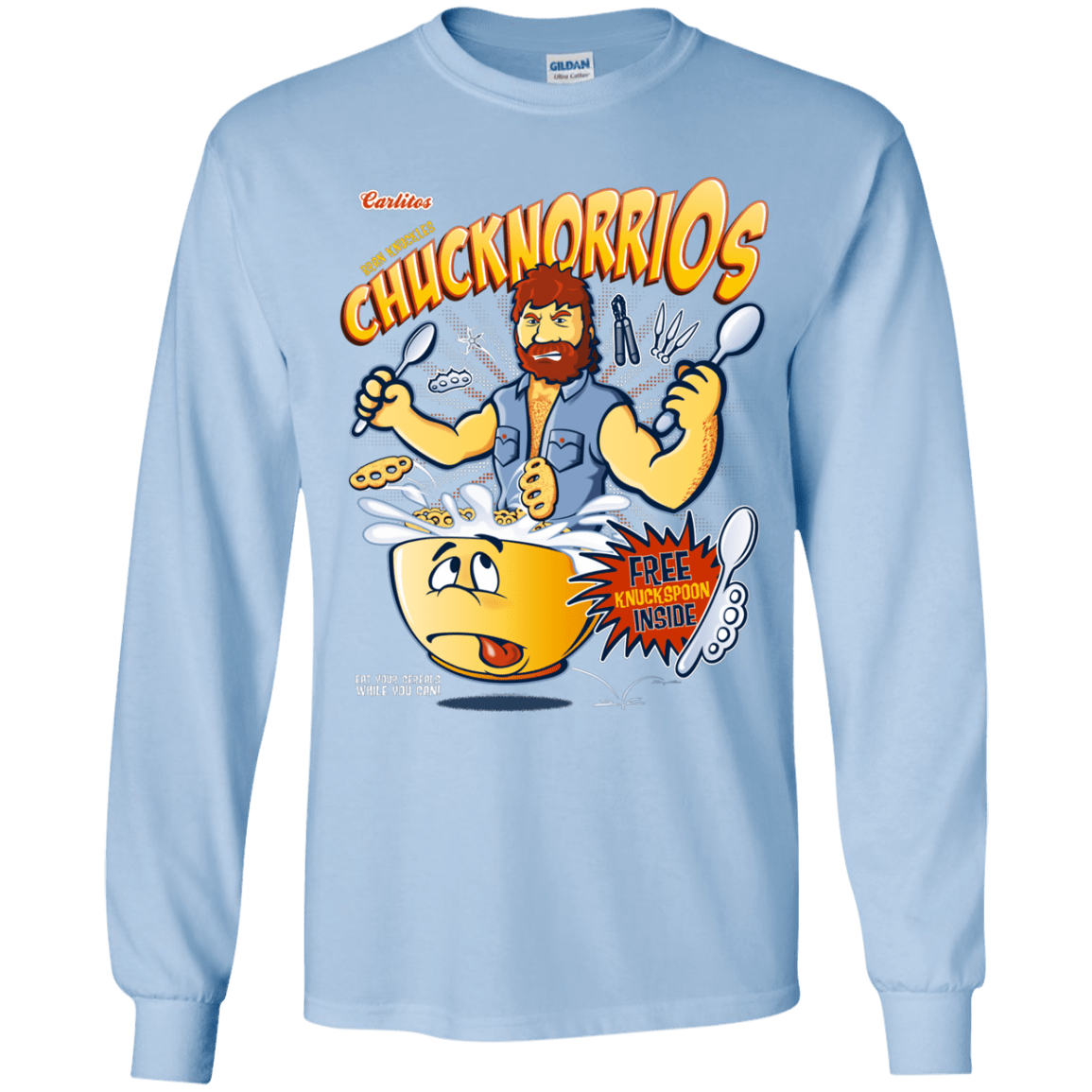 ChucknorriOs Youth Long Sleeve T-Shirt