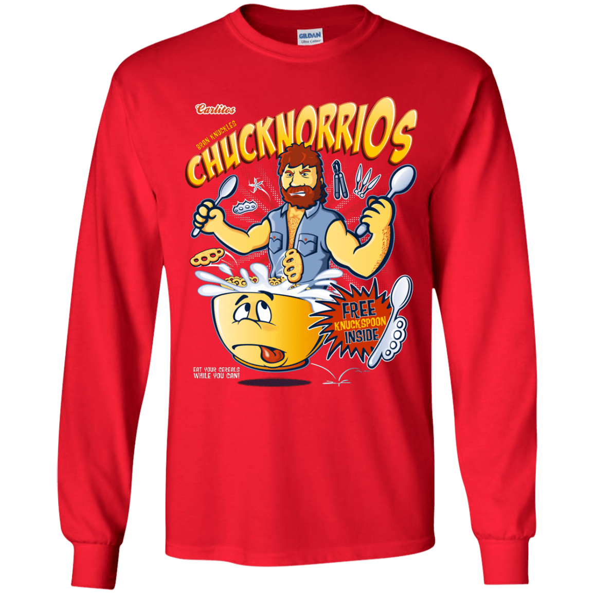 ChucknorriOs Youth Long Sleeve T-Shirt