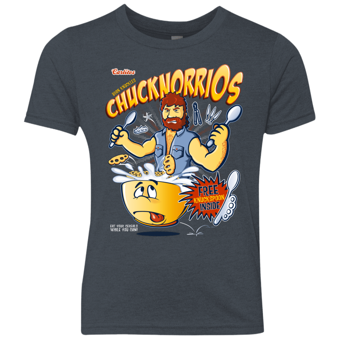 ChucknorriOs Youth Triblend T-Shirt