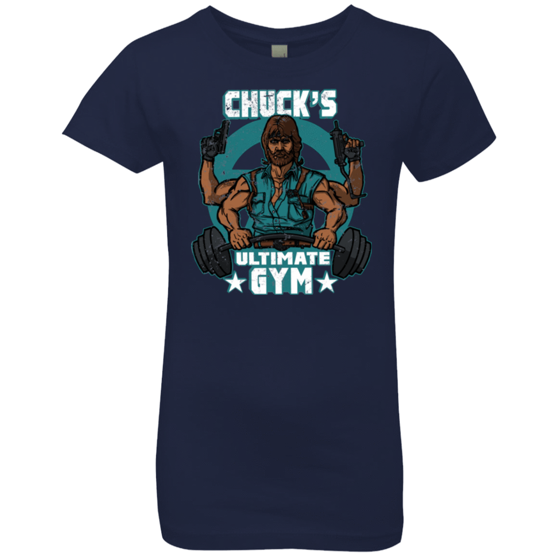 T-Shirts Midnight Navy / YXS Chucks Ultimate Gym Girls Premium T-Shirt