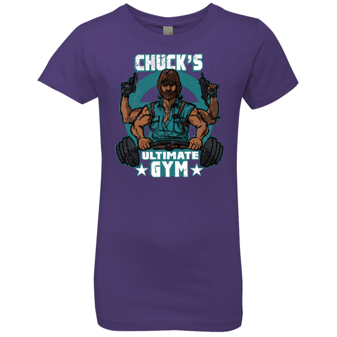 T-Shirts Purple Rush / YXS Chucks Ultimate Gym Girls Premium T-Shirt