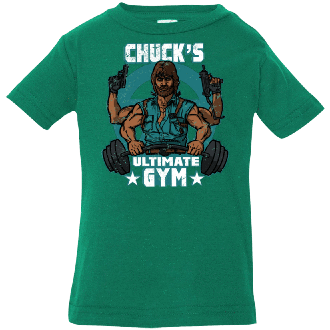 T-Shirts Kelly / 6 Months Chucks Ultimate Gym Infant Premium T-Shirt