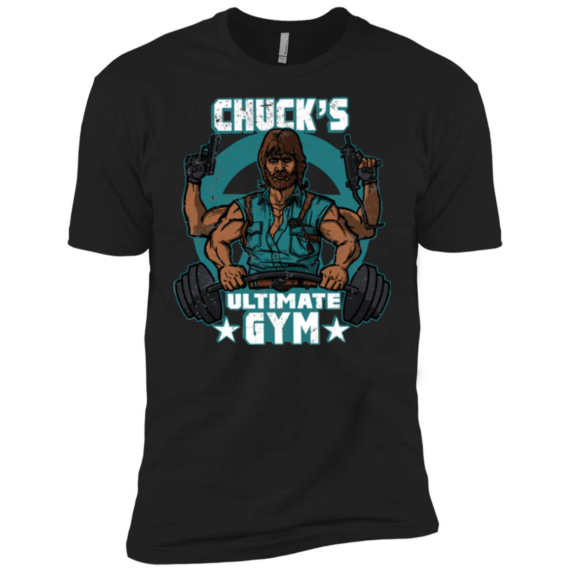T-Shirts Black / X-Small Chucks Ultimate Gym Men's Premium T-Shirt