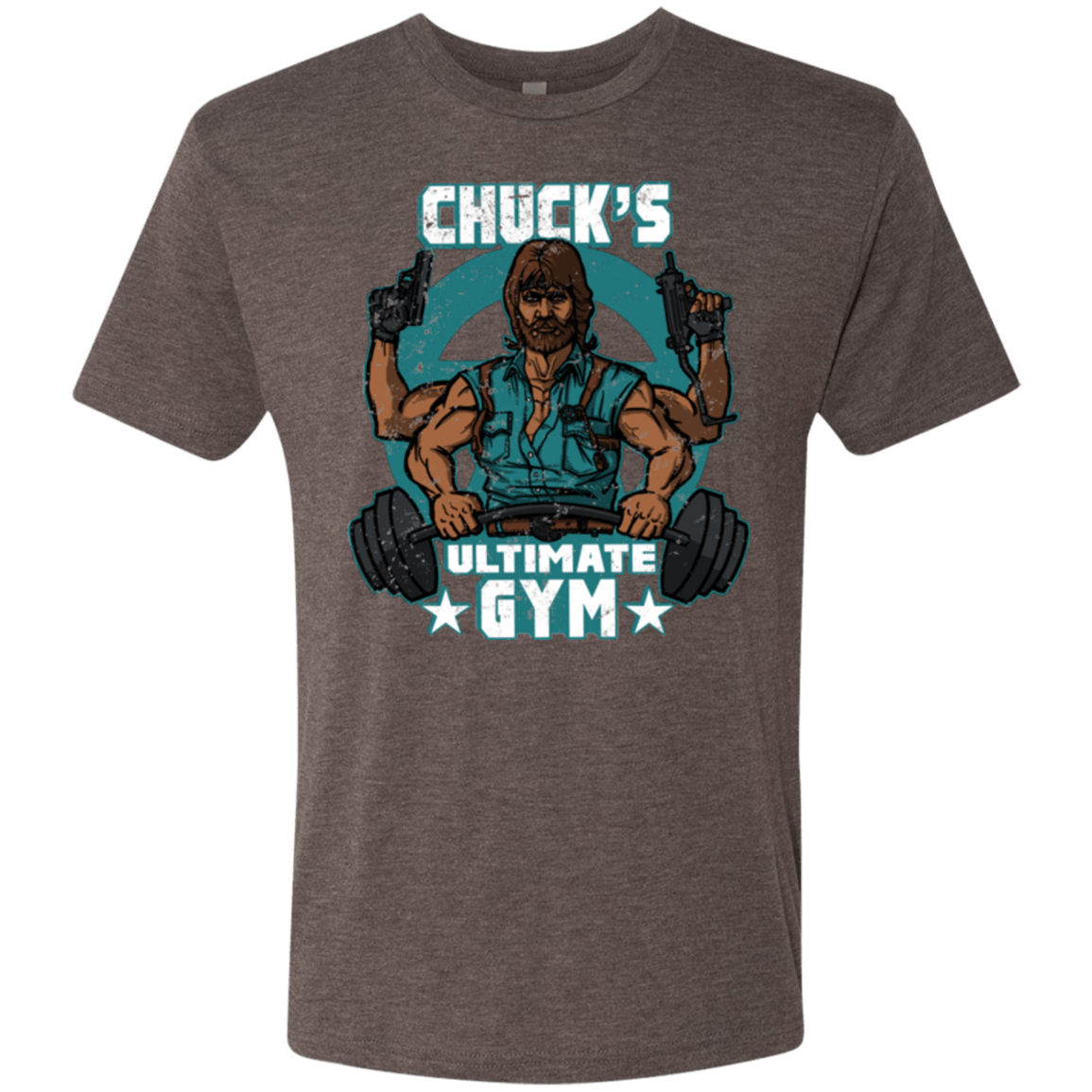 T-Shirts Macchiato / Small Chucks Ultimate Gym Men's Triblend T-Shirt