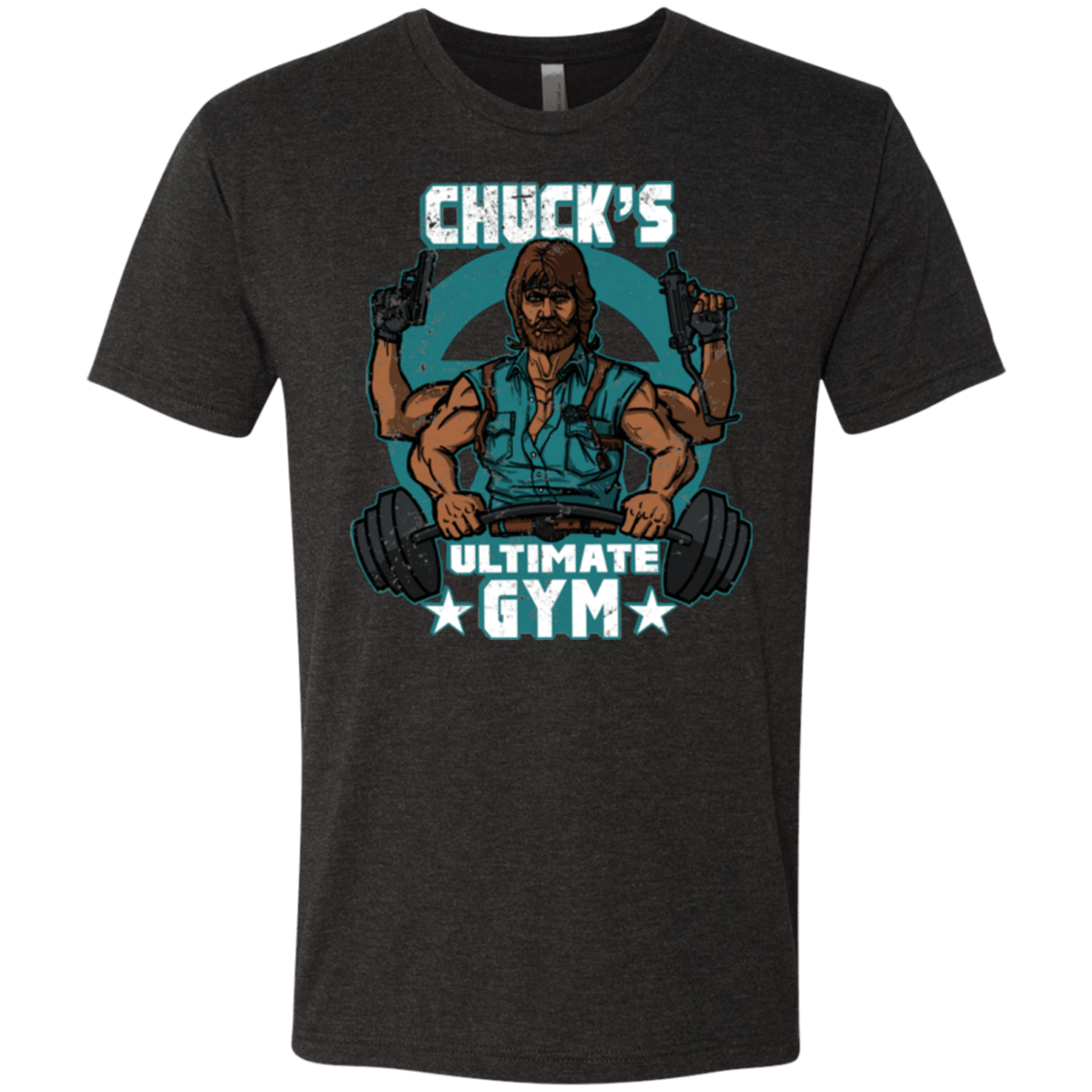 T-Shirts Vintage Black / Small Chucks Ultimate Gym Men's Triblend T-Shirt