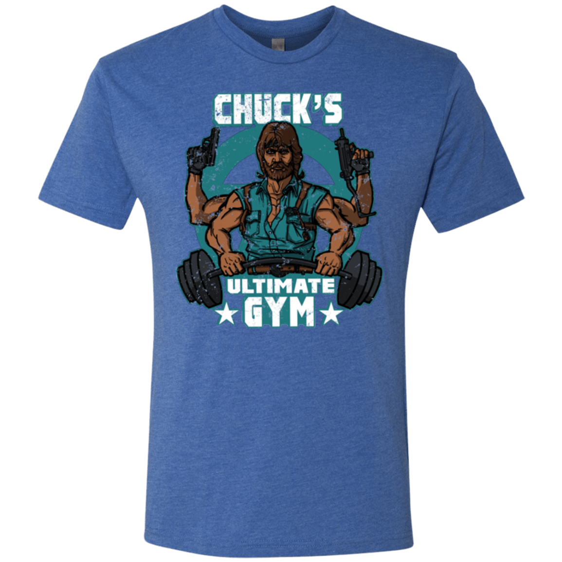 T-Shirts Vintage Royal / Small Chucks Ultimate Gym Men's Triblend T-Shirt
