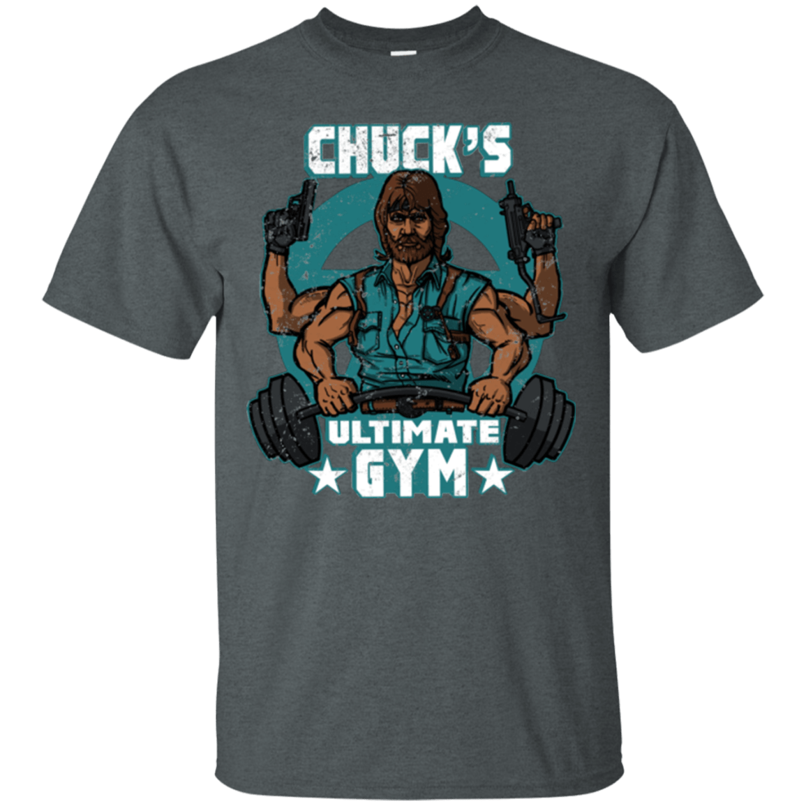 T-Shirts Dark Heather / Small Chucks Ultimate Gym T-Shirt