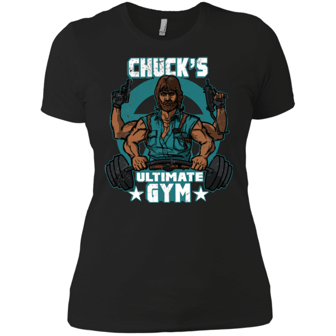 T-Shirts Black / X-Small Chucks Ultimate Gym Women's Premium T-Shirt