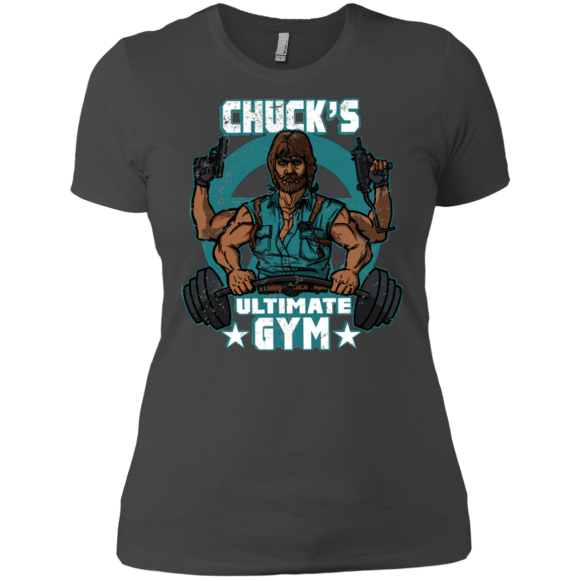 T-Shirts Heavy Metal / X-Small Chucks Ultimate Gym Women's Premium T-Shirt