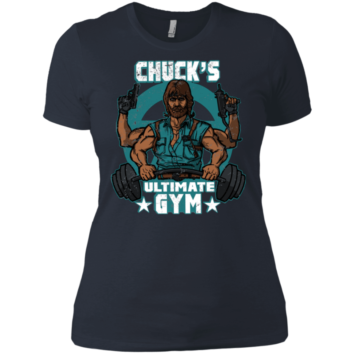 T-Shirts Indigo / X-Small Chucks Ultimate Gym Women's Premium T-Shirt