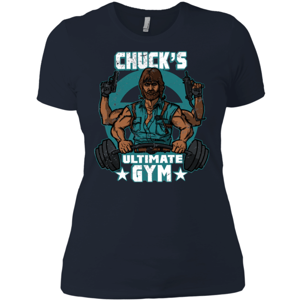 T-Shirts Midnight Navy / X-Small Chucks Ultimate Gym Women's Premium T-Shirt