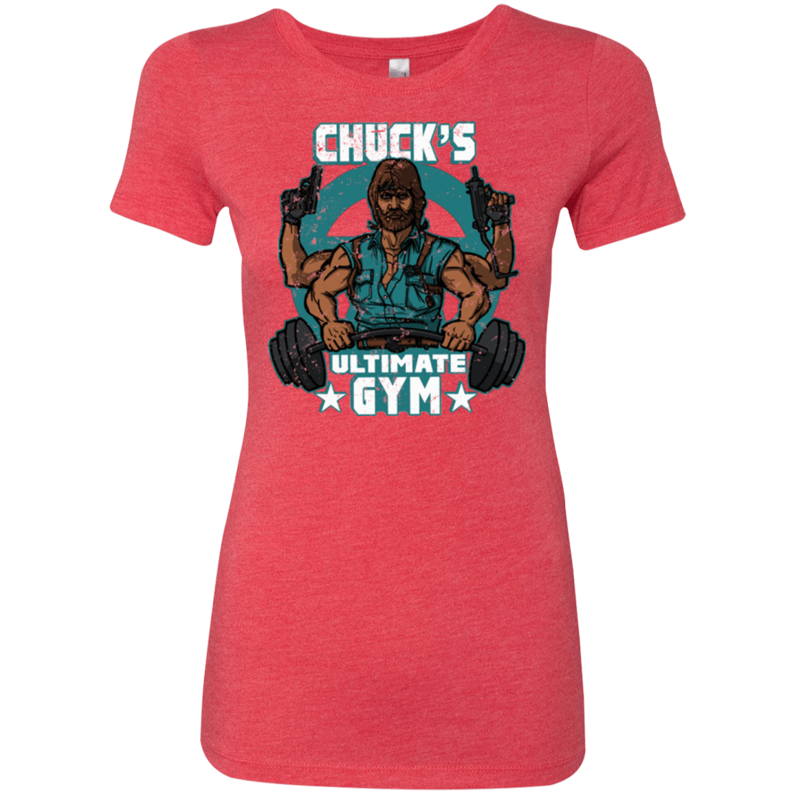 T-Shirts Vintage Red / Small Chucks Ultimate Gym Women's Triblend T-Shirt