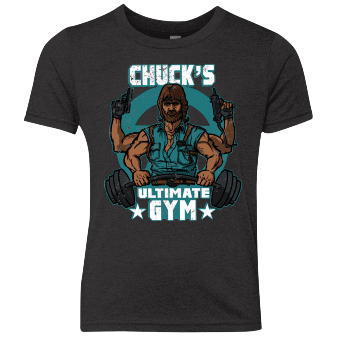 T-Shirts Vintage Black / YXS Chucks Ultimate Gym Youth Triblend T-Shirt