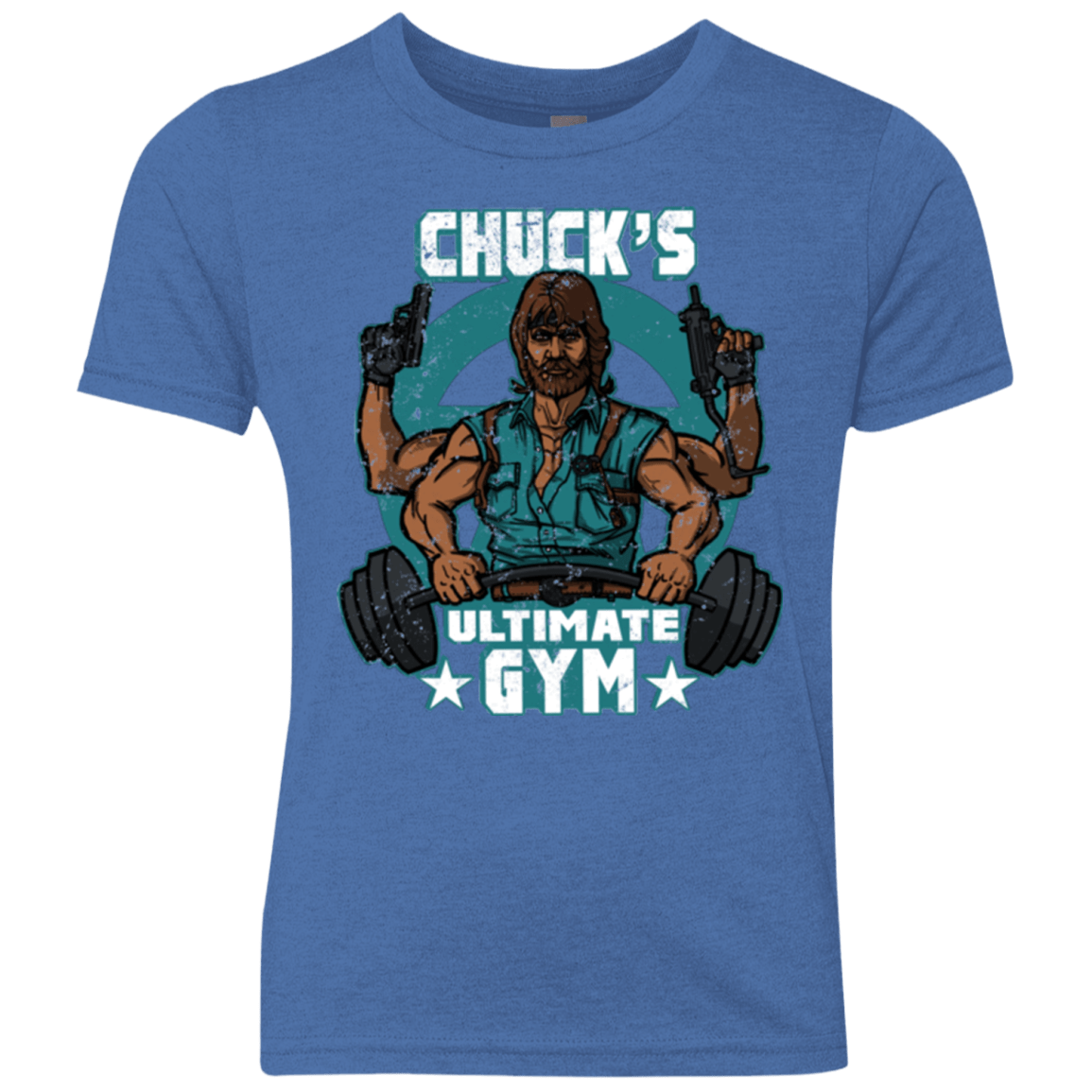 T-Shirts Vintage Royal / YXS Chucks Ultimate Gym Youth Triblend T-Shirt