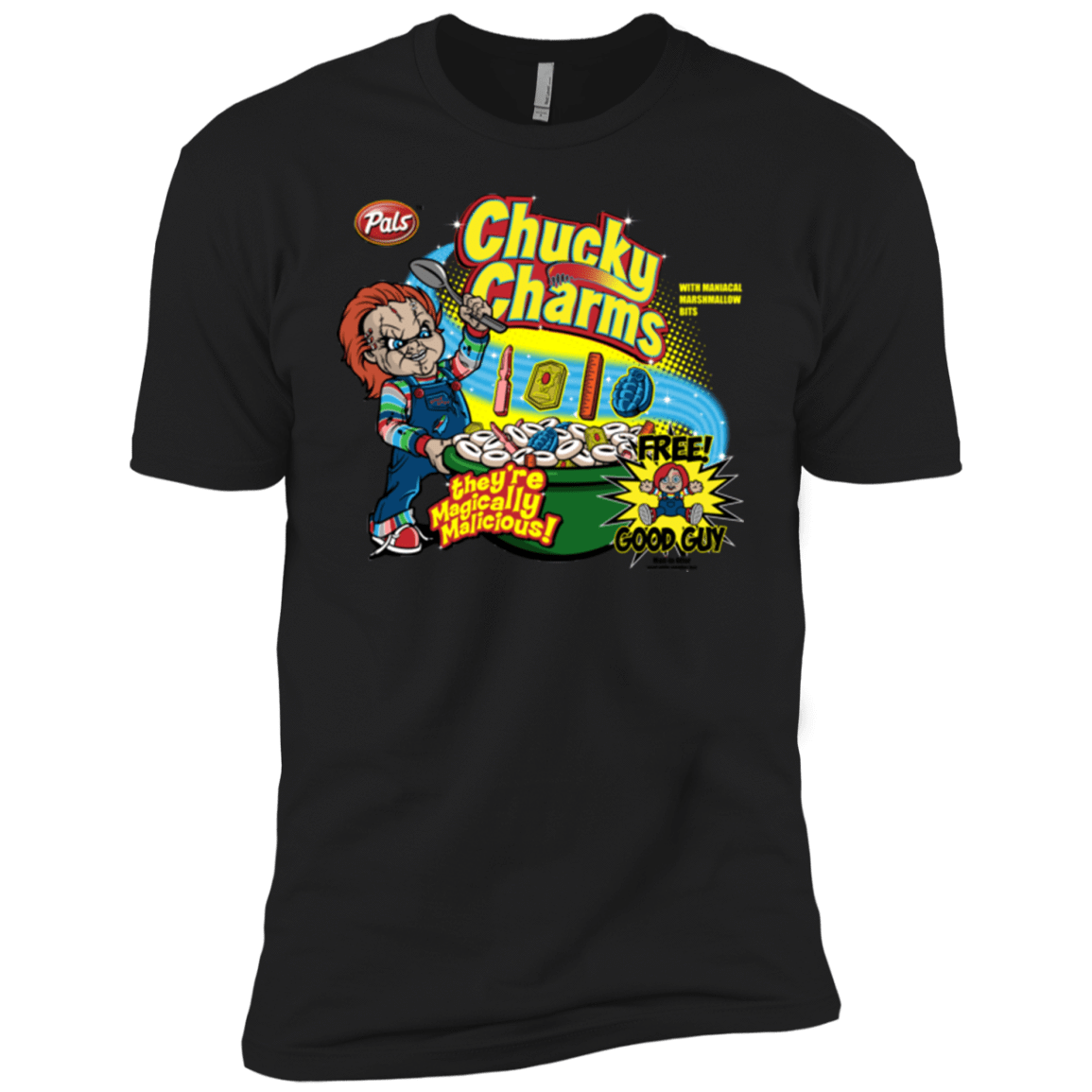 T-Shirts Black / YXS Chucky Charms Boys Premium T-Shirt