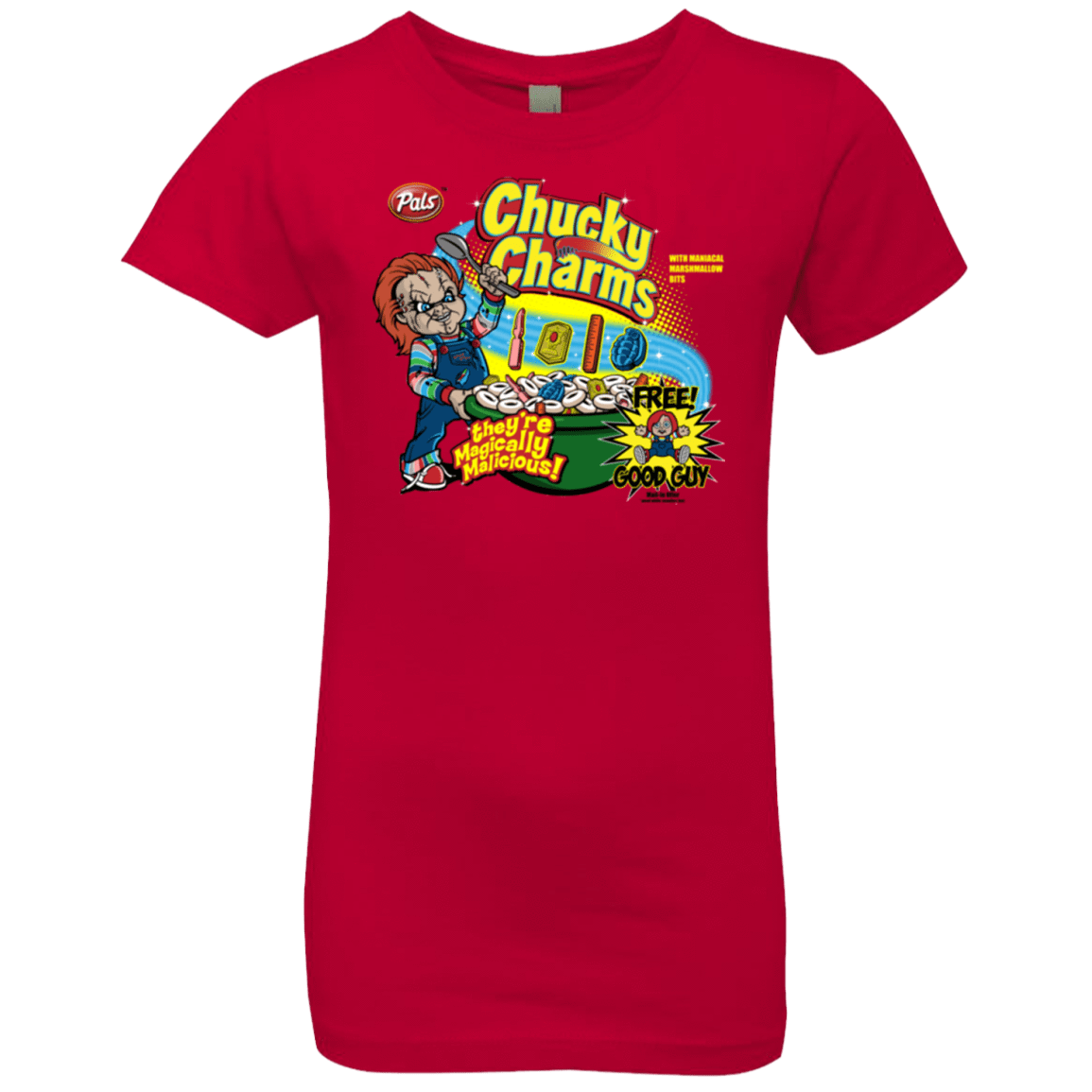 T-Shirts Red / YXS Chucky Charms Girls Premium T-Shirt