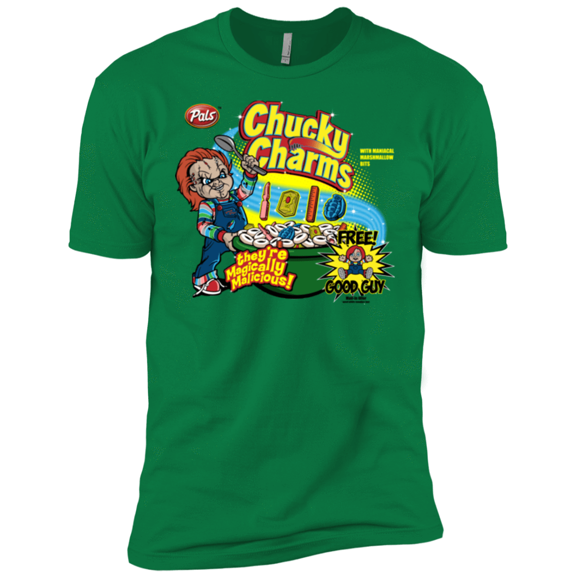 T-Shirts Kelly Green / X-Small Chucky Charms Men's Premium T-Shirt