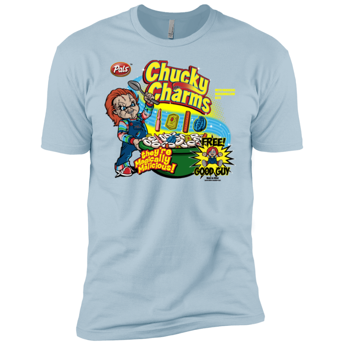 T-Shirts Light Blue / X-Small Chucky Charms Men's Premium T-Shirt