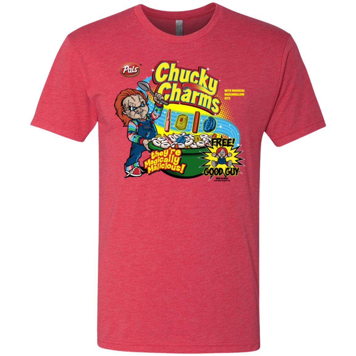 T-Shirts Vintage Red / Small Chucky Charms Men's Triblend T-Shirt