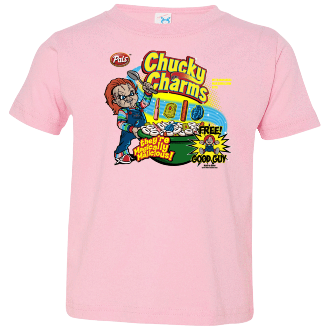 T-Shirts Pink / 2T Chucky Charms Toddler Premium T-Shirt