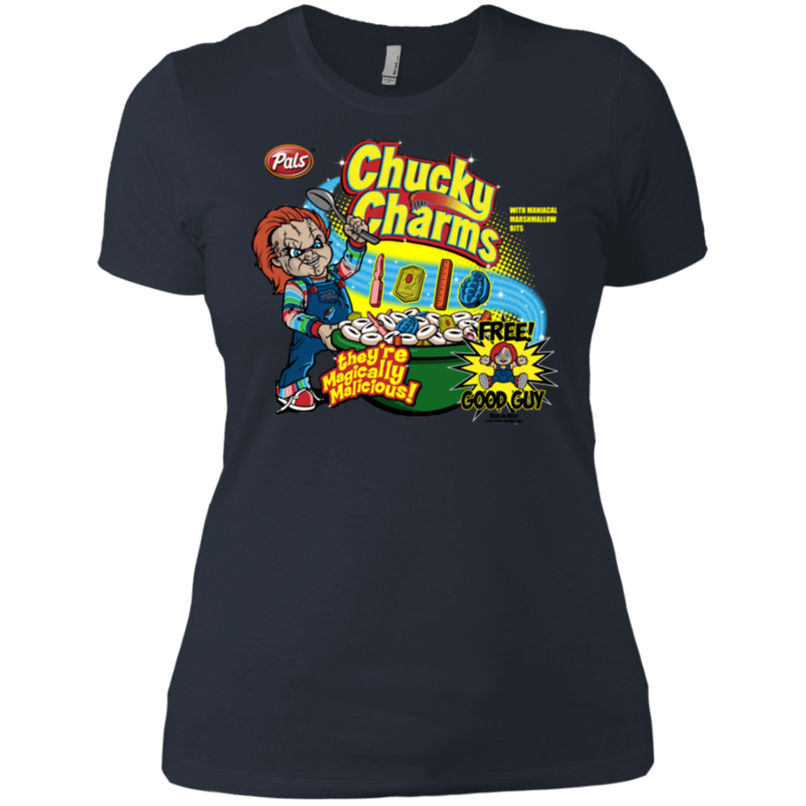T-Shirts Indigo / X-Small Chucky Charms Women's Premium T-Shirt
