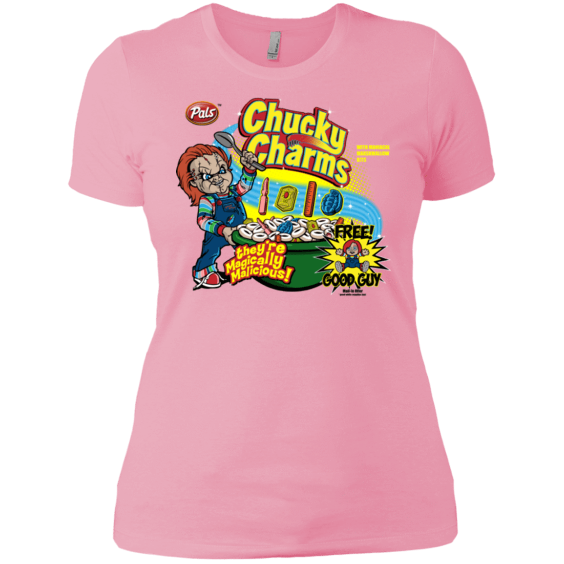 T-Shirts Light Pink / X-Small Chucky Charms Women's Premium T-Shirt