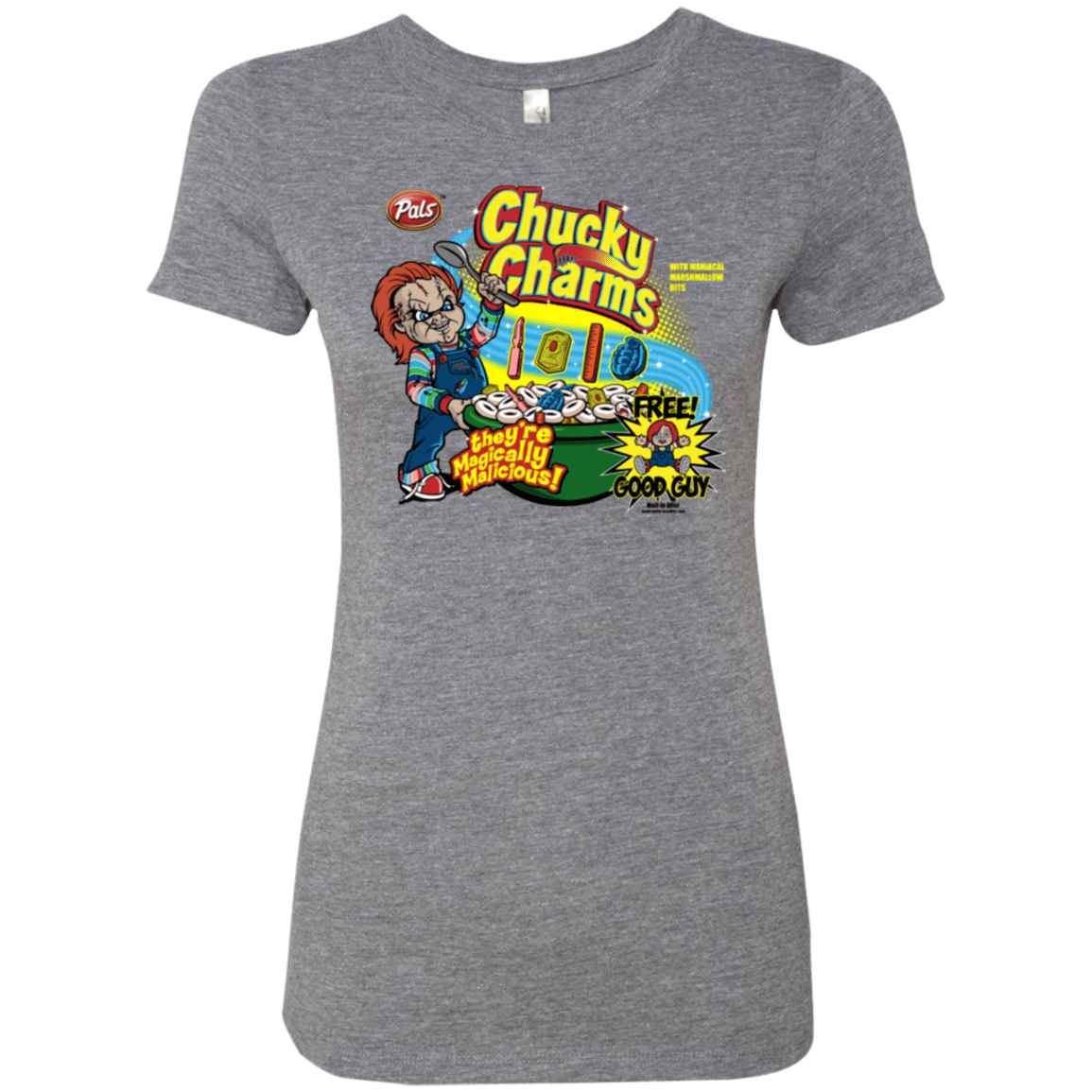 T-Shirts Premium Heather / Small Chucky Charms Women's Triblend T-Shirt