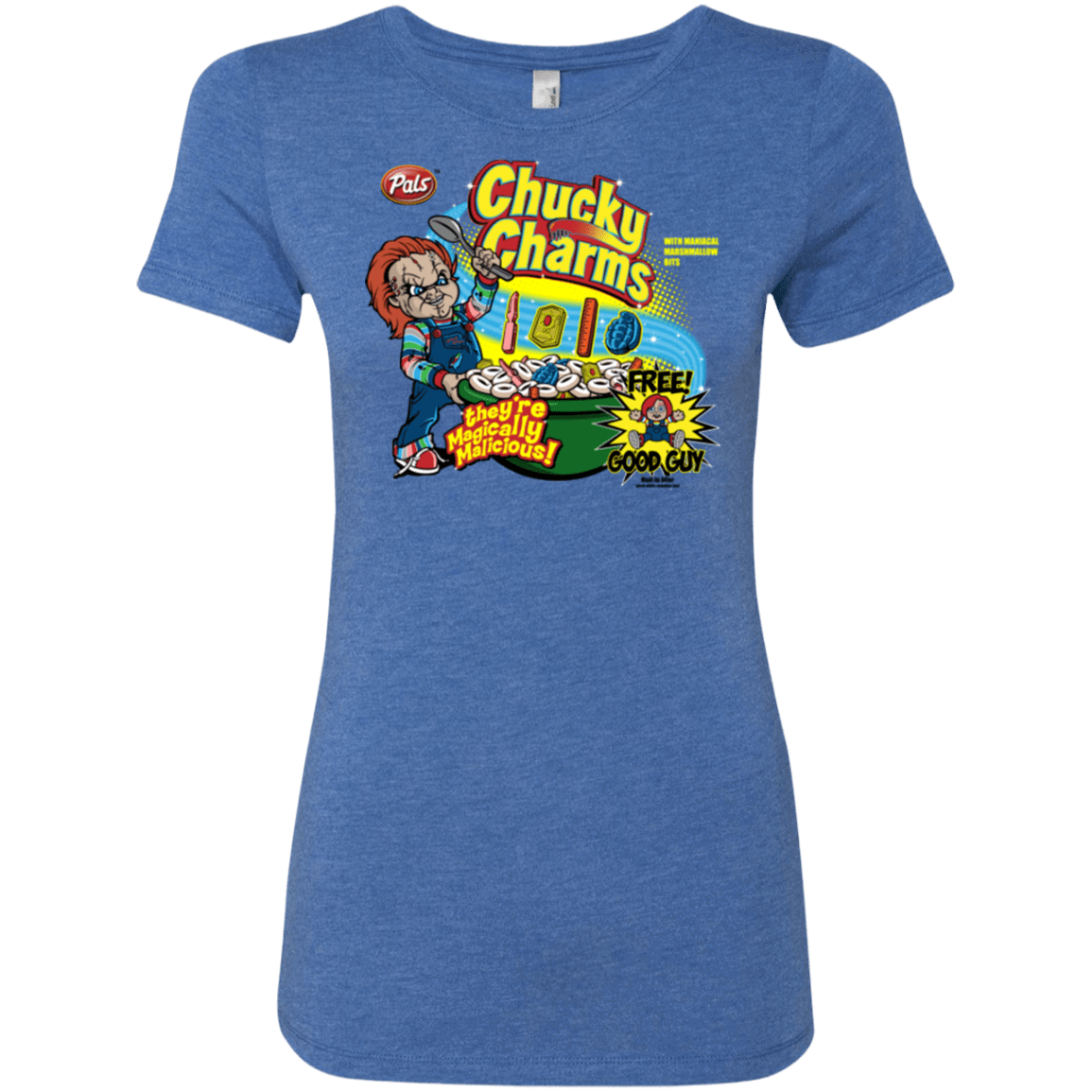 T-Shirts Vintage Royal / Small Chucky Charms Women's Triblend T-Shirt