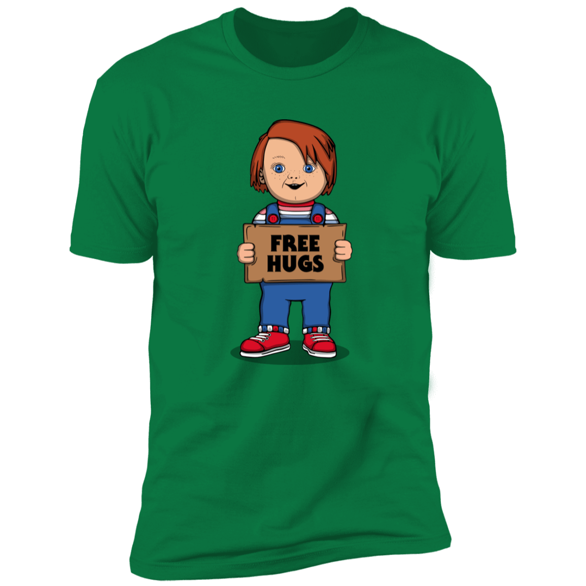 T-Shirts Kelly Green / S Chucky Free Hugs Men's Premium T-Shirt