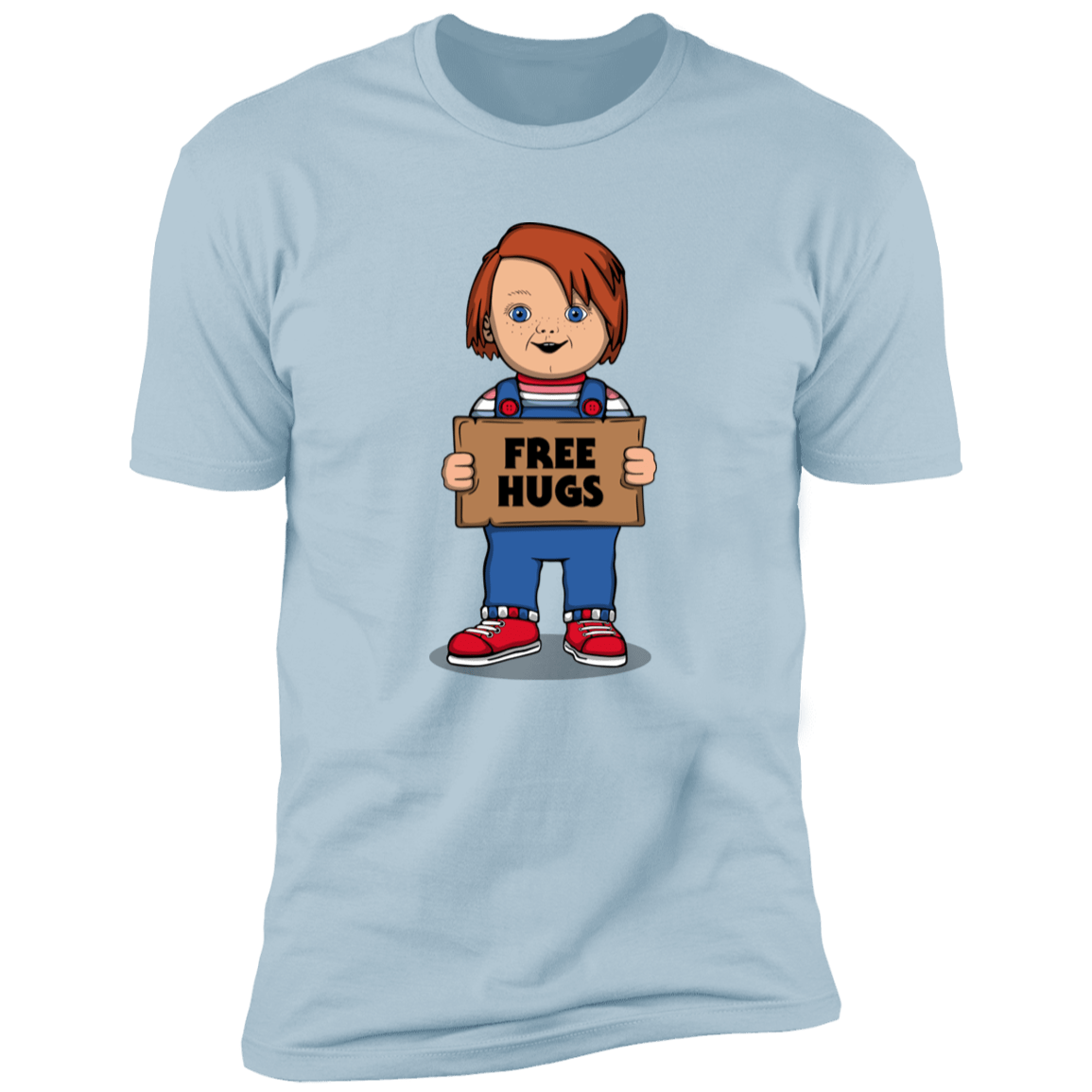 T-Shirts Light Blue / S Chucky Free Hugs Men's Premium T-Shirt