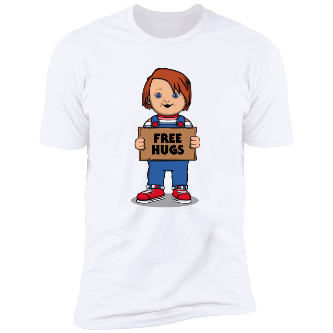 T-Shirts White / S Chucky Free Hugs Men's Premium T-Shirt