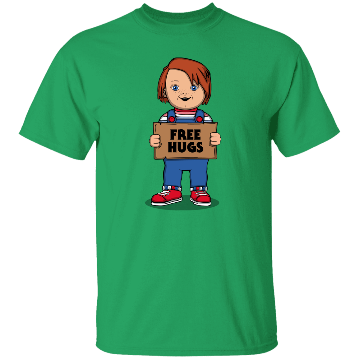 T-Shirts Irish Green / S Chucky Free Hugs T-Shirt