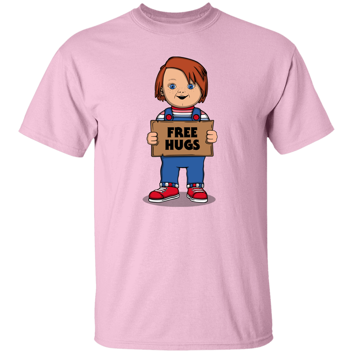 T-Shirts Light Pink / S Chucky Free Hugs T-Shirt