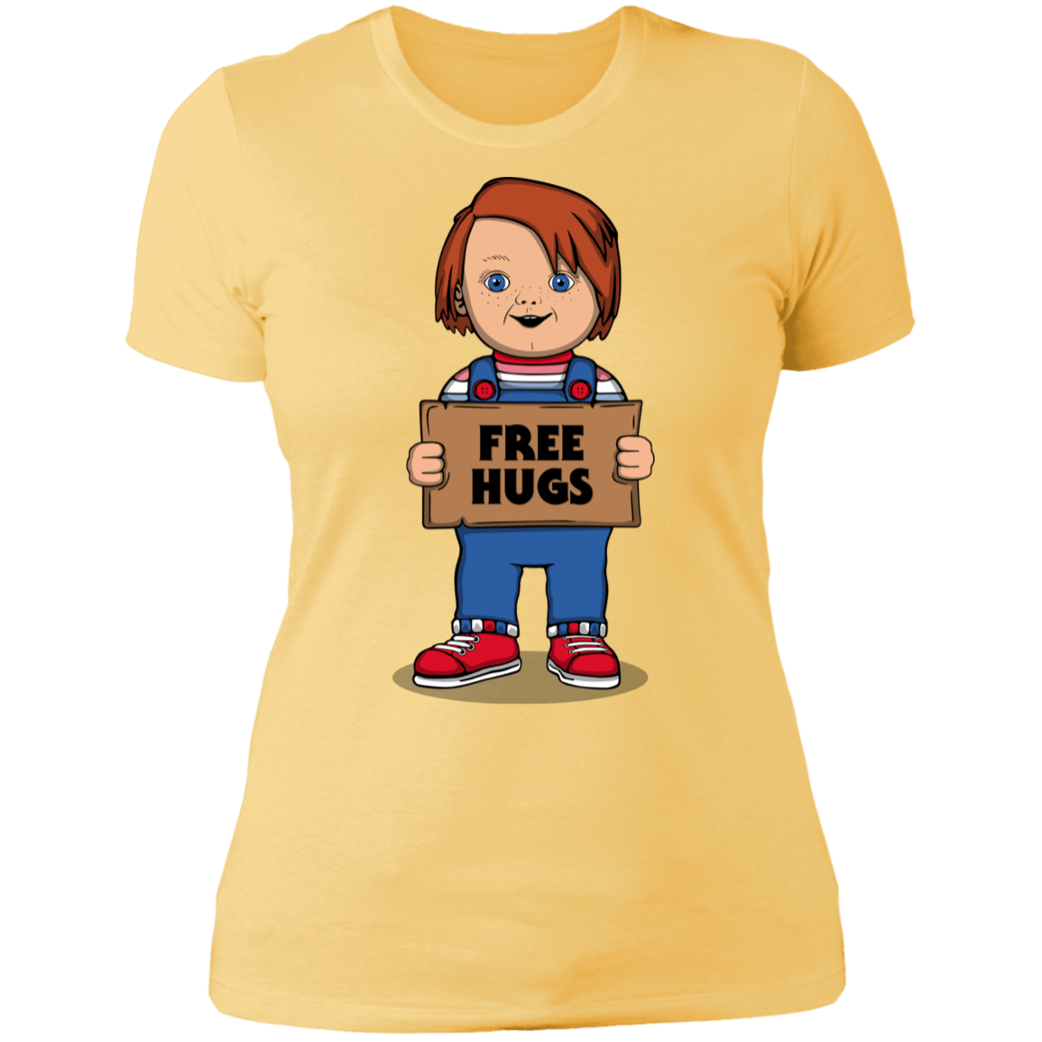 T-Shirts Banana Cream/ / S Chucky Free Hugs Women's Premium T-Shirt