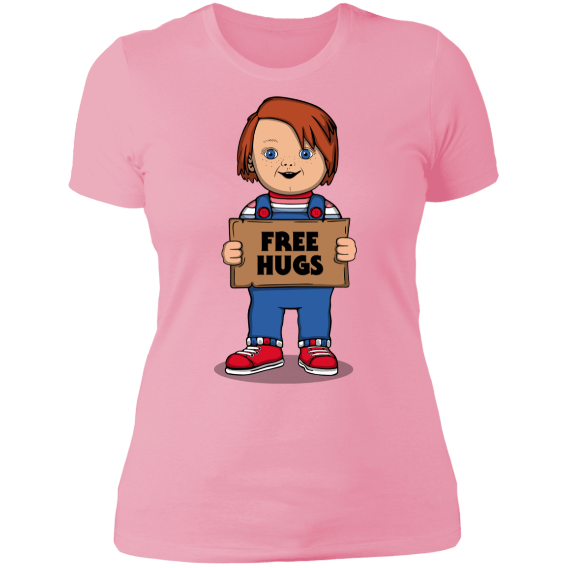 T-Shirts Light Pink / S Chucky Free Hugs Women's Premium T-Shirt