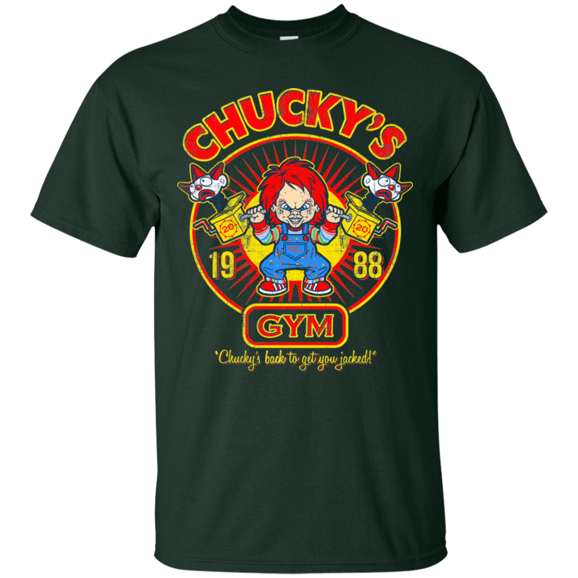 T-Shirts Forest / S Chucky's Gym T-Shirt