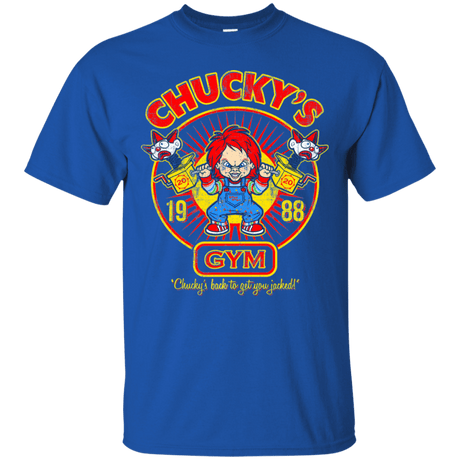 T-Shirts Royal / S Chucky's Gym T-Shirt
