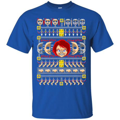 T-Shirts Royal / Small Chucky ugly sweater T-Shirt