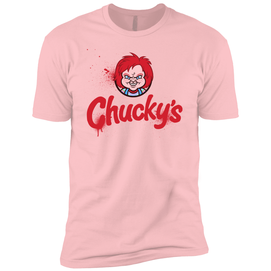 T-Shirts Light Pink / YXS Chuckys Logo Boys Premium T-Shirt