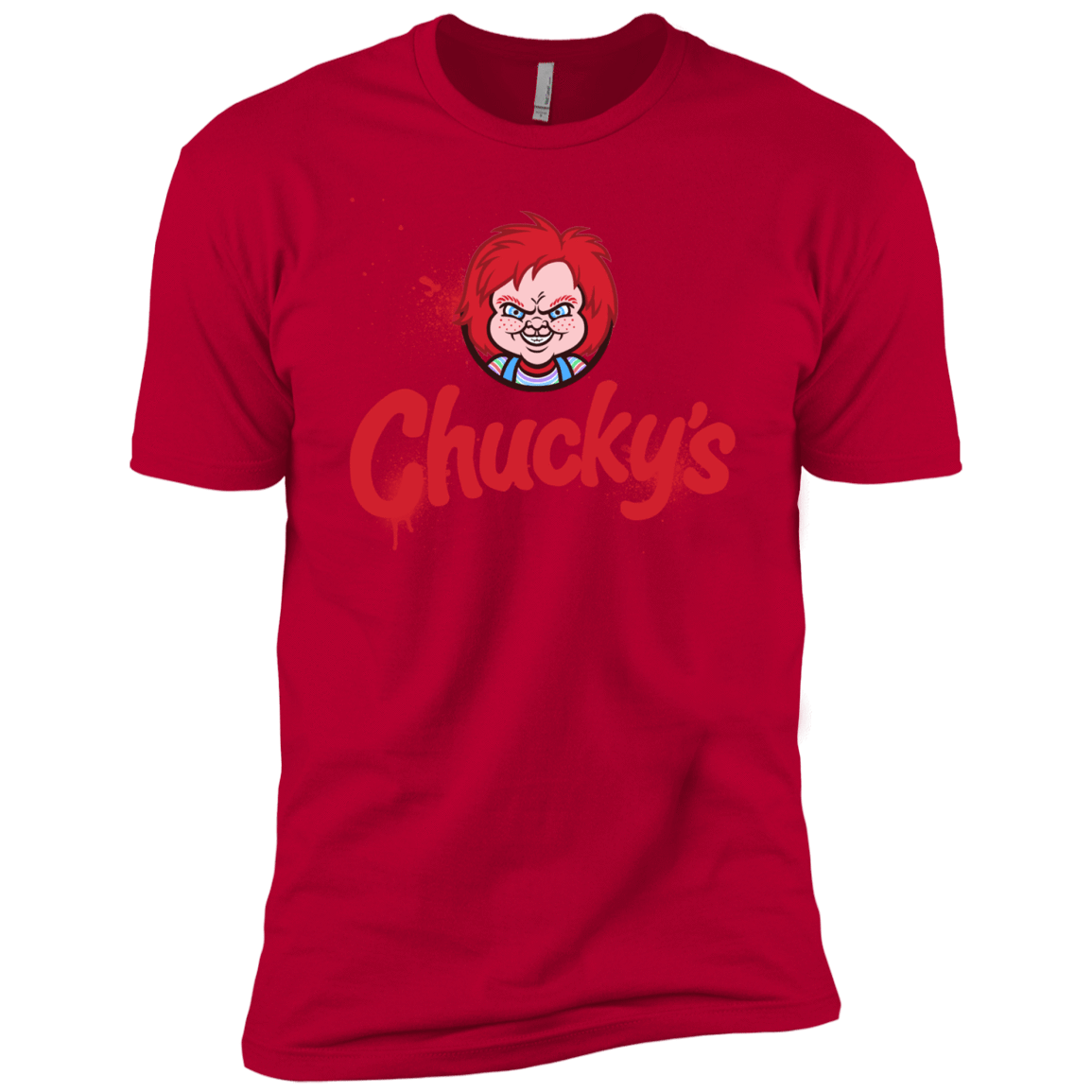 T-Shirts Red / YXS Chuckys Logo Boys Premium T-Shirt