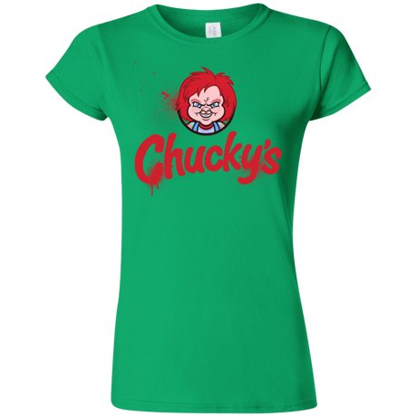 T-Shirts Irish Green / S Chuckys Logo Junior Slimmer-Fit T-Shirt