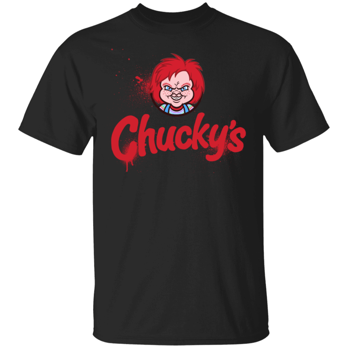 T-Shirts Black / S Chuckys Logo T-Shirt