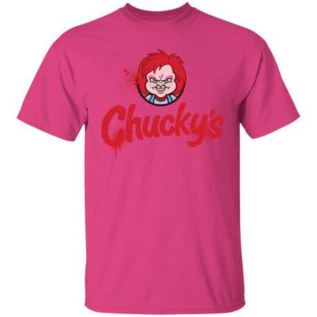 T-Shirts Heliconia / S Chuckys Logo T-Shirt