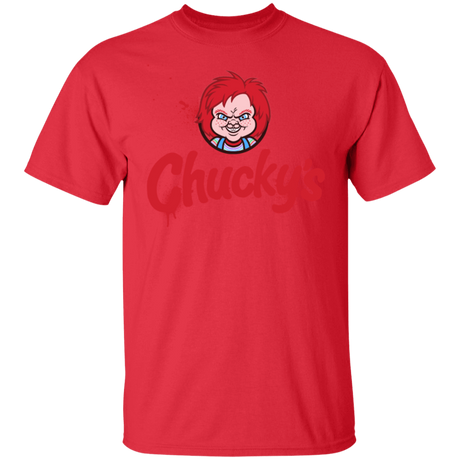 T-Shirts Red / S Chuckys Logo T-Shirt