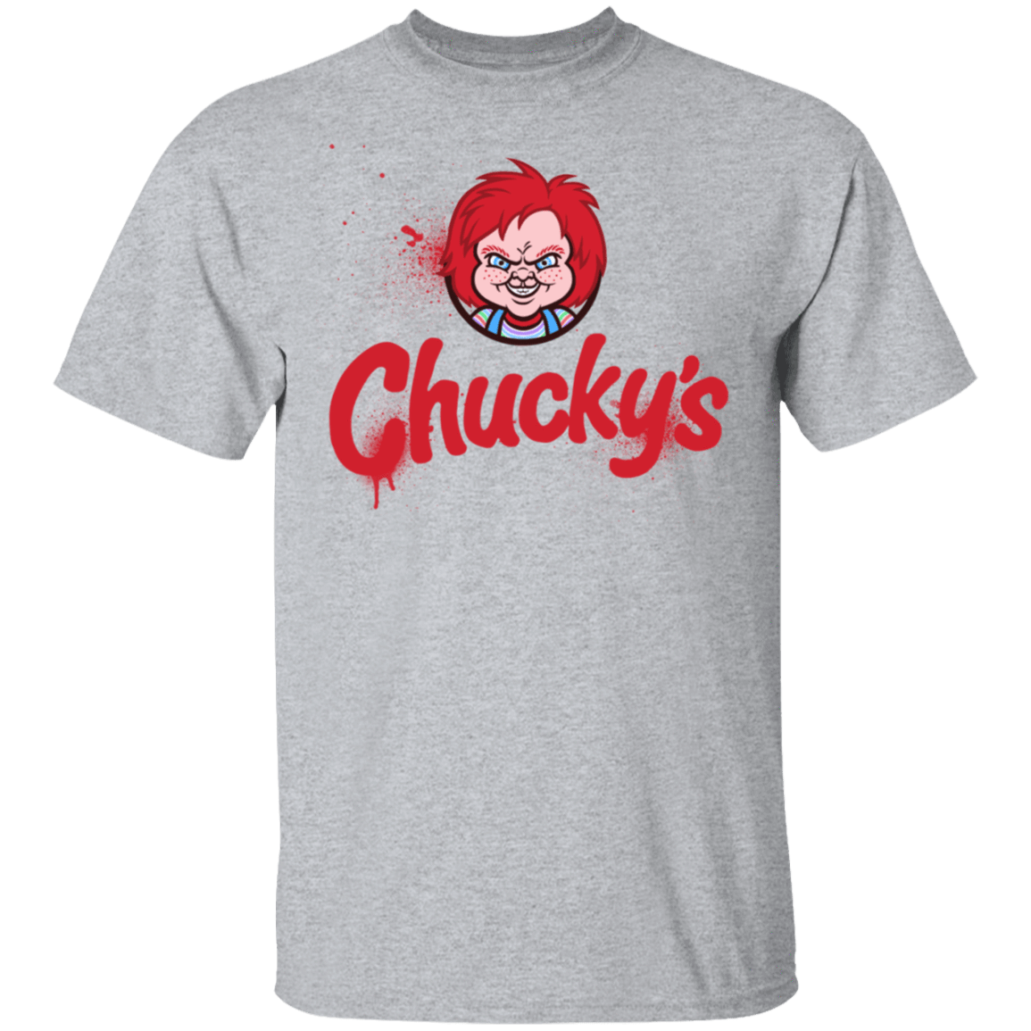 T-Shirts Sport Grey / S Chuckys Logo T-Shirt