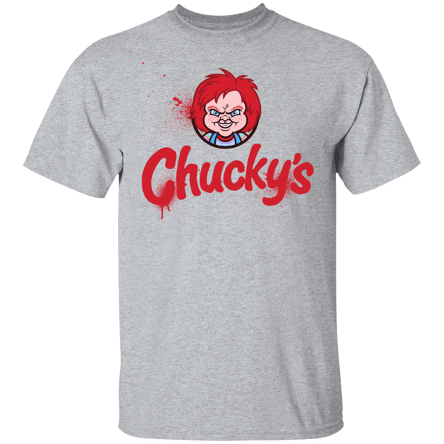 T-Shirts Sport Grey / S Chuckys Logo T-Shirt