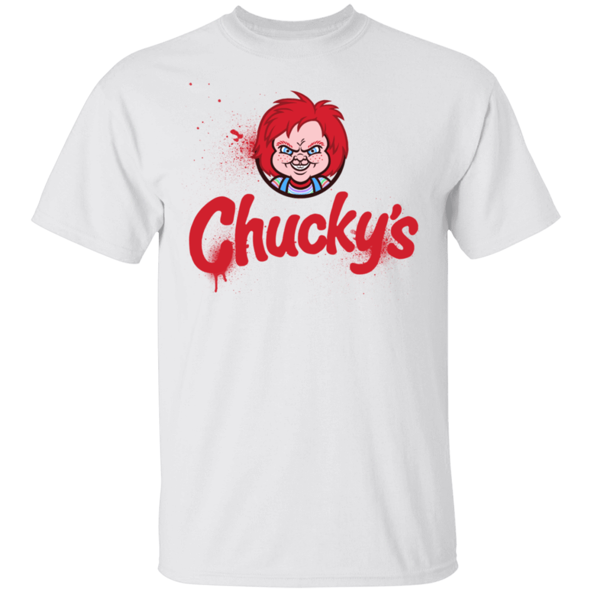 T-Shirts White / S Chuckys Logo T-Shirt