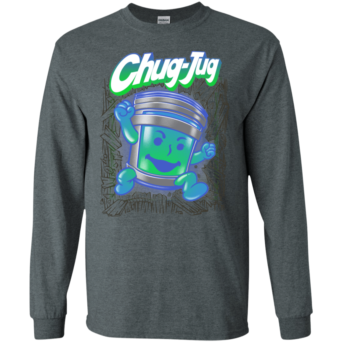 T-Shirts Dark Heather / S Chug-Jug Men's Long Sleeve T-Shirt